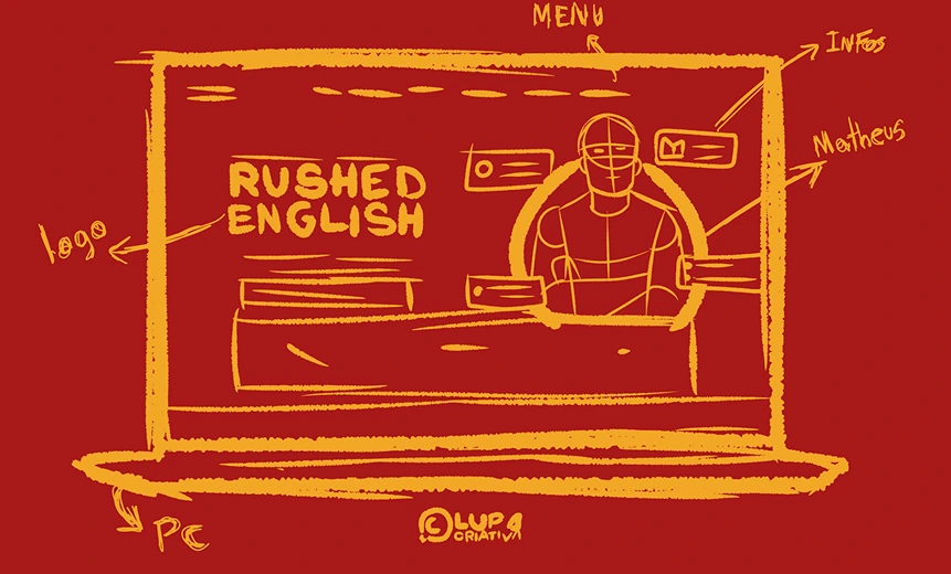 rascunho do projeto: LP - Rushed English